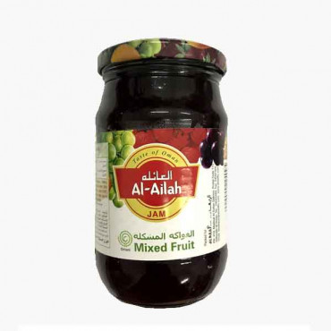 AL AILAH JAM MIXED FRUITS 370GM مربي فواكه مشكل العائلة370جرام