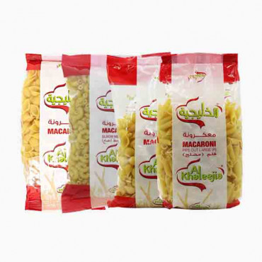 AL KHALEEJIA MACARONI ASTD 4X400GM معكرونة الخليجية 4×400جرام