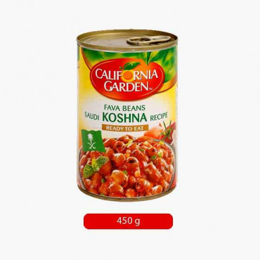 CALIFORNIA GARDEN FAVA BEANS SAUDI 450GM فول مدمس ح/ كاليفورنيا 450جرام