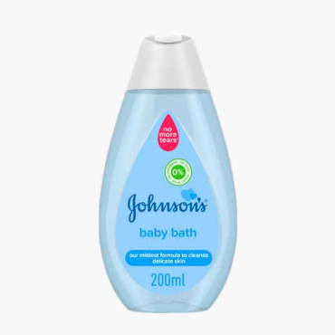 J&J BABY BATH 200ML 0