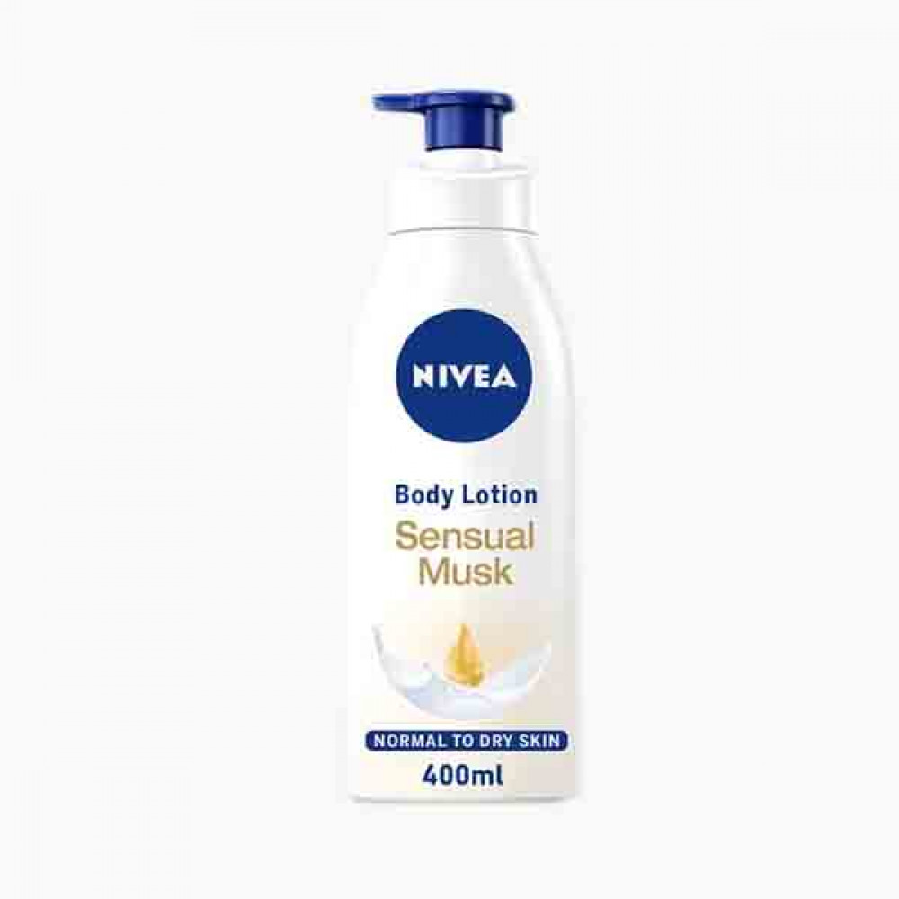 NIVEA BODY LOTION SENSUAL MUSK 400ML لوشن الجسم بالمسك 400ملي