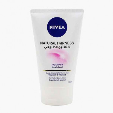 NIVEA FAIRNESS FACE WASH 100ML غسول الوجه 100ملي 