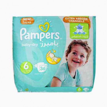 PAMPERS SAF S6 36 JP KK XXL 0