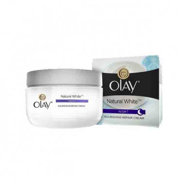 OLAY NATURAL WHITE FACE CREAM APPLE 50GM 0