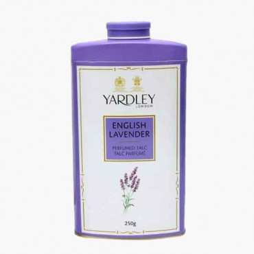 YARDLEY TALC LAVENDER 250GM بودرة الجسم من ياردلي 250جرام