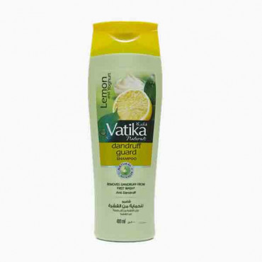 DABUR VATIKA SHAMPOO DANDRUFF GUARD 400 ML دابر فاتيك اشامبو الشعر / حماية من القشرة 400 مل 