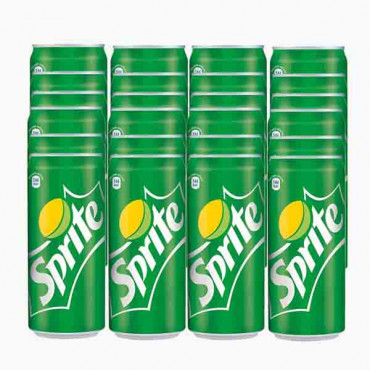 SPRITE CAN 330ML/355ML سبرايت مشروب غازي 330 مل 