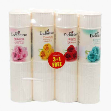 ENCHANTEUR TALC 4X250 GM OFFER 0