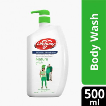 LIFEBUOY BODY WASH NATURE 500 ML 0