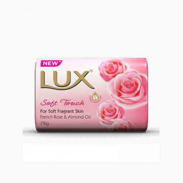 LUX BAR SOFT TOUCH FLOWERBOMB 75GM صابون لوكس  75جرام