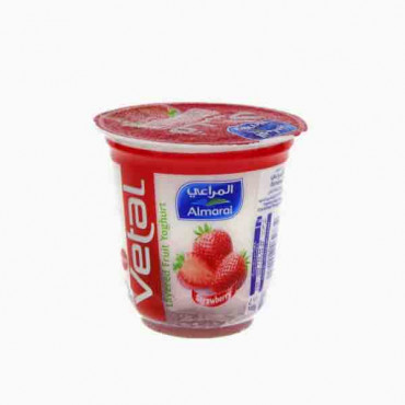 ALMARAI YOGHURT VETAL LAY. STRAWBERRY 140GM زبادي فراولة المراعي 14