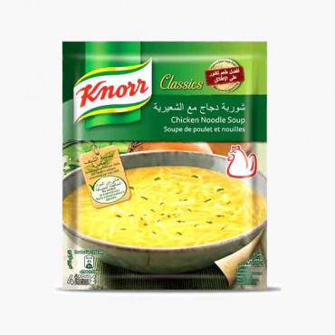 KNORR CHICKEN NOODLE SOUP 60 GM شوربة دجاج كنور 60جرام