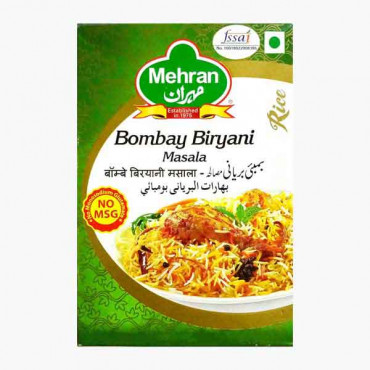 MEHRAN BOMBAY BIRYANI MASALA POWDER 50 GM توابل مطحون برياني مهران 50جرام