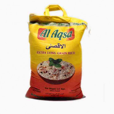 AL AQSA RICE 2.5 KG ارز الاقصى 2.5كجم