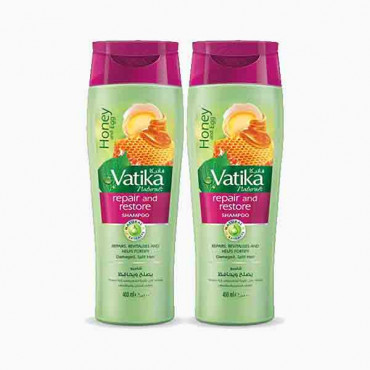 DABUR VATIKA SHAMPOO NRS& PROTECT 2X400 ML 0