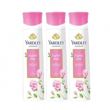 YARDLEY BODY SPRAY 2+1 FREE 150ML بخاخ مزيل العرق2+1مجانا