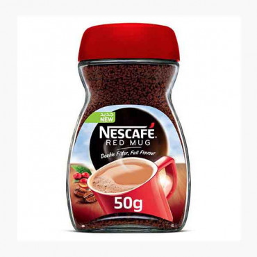 NESTLE NESCAFE RED MUG 50GM نيسكافي احمر نيستيل50جرام