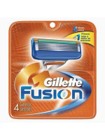 GILLETTE FUSION MANUAL BLADES 4'S جيليت شفرات الحل..