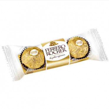 FERRERO ROCHER T-3 37.5 GM شوكلاته فيرارو تي-3  37.5 جرام