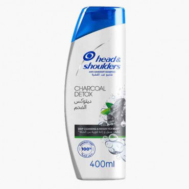 H&S CHARCOAL DETOX SHAMPOO 400ML 0