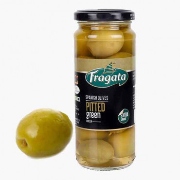 FRAGATA WHOLE GREEN OLIVES 340 GM زيتون اخضر فراجاتا 340جرام