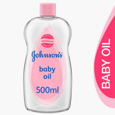 J&J BABY MASSAGE OIL 500ML جونسون زيت للاطفال 500 مل 