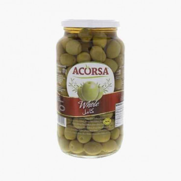 ACORSA OLIVES GREEN PLAIN 285 GM زيتون اخضر اكورزا 285جرام