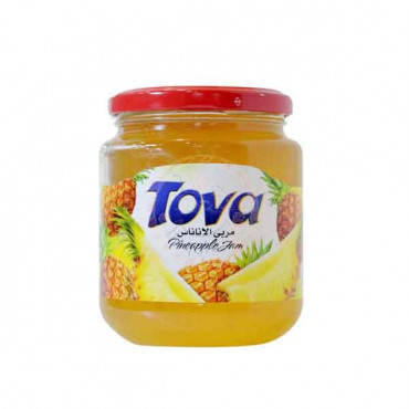 TOVA JAM PINEAPPLE 450GM مربي انانس تووا 450جرام