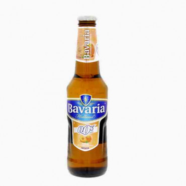 BAVERIA NON ALCHOHOLIC BEER BOTTLE PEACH 330ML بافيريا بير بدون كحول طعم الخوخ