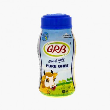 GRB PURE GHEE 500ML جي ار بي سمن بقري نقي 500 مل 