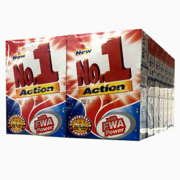 NO. 1 DETERGENT FWA 110 GM 14 PCS SET صابون تنظيف الملابس رقم 1 (110جرام*14حبة)