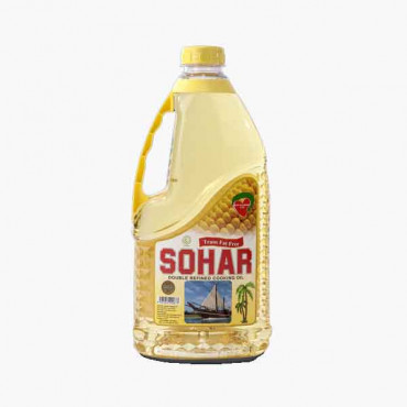 SOHAR VEGETABLE OIL PET NORMAL 1.8LTR زيت خضروات صحار 1.8لتر