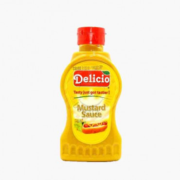 DELICIO MUSTARD SAUCE 325ML صلصلة خردل ديليسيو 325مل