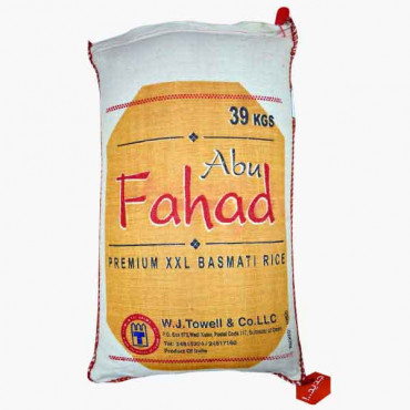 ABUFAHAD BASMATI RICE 39KG ارز بسمتي ابوفهد 39كجم