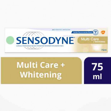 SENSODYNE T/PASTE MULTI CARE PLUS WHIT 75ML 0