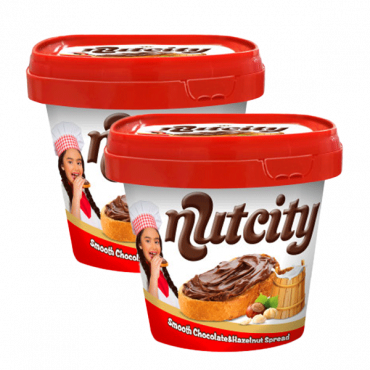 CAGLA NUTCITY CREAM VALUE PACK 2X500GMحلاوة جاجلا 2×500جرام